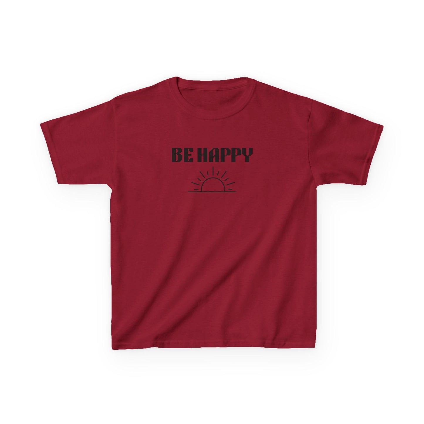 Be Happy Kids Tee - Empowering Confidence Building Inspirational Wear
