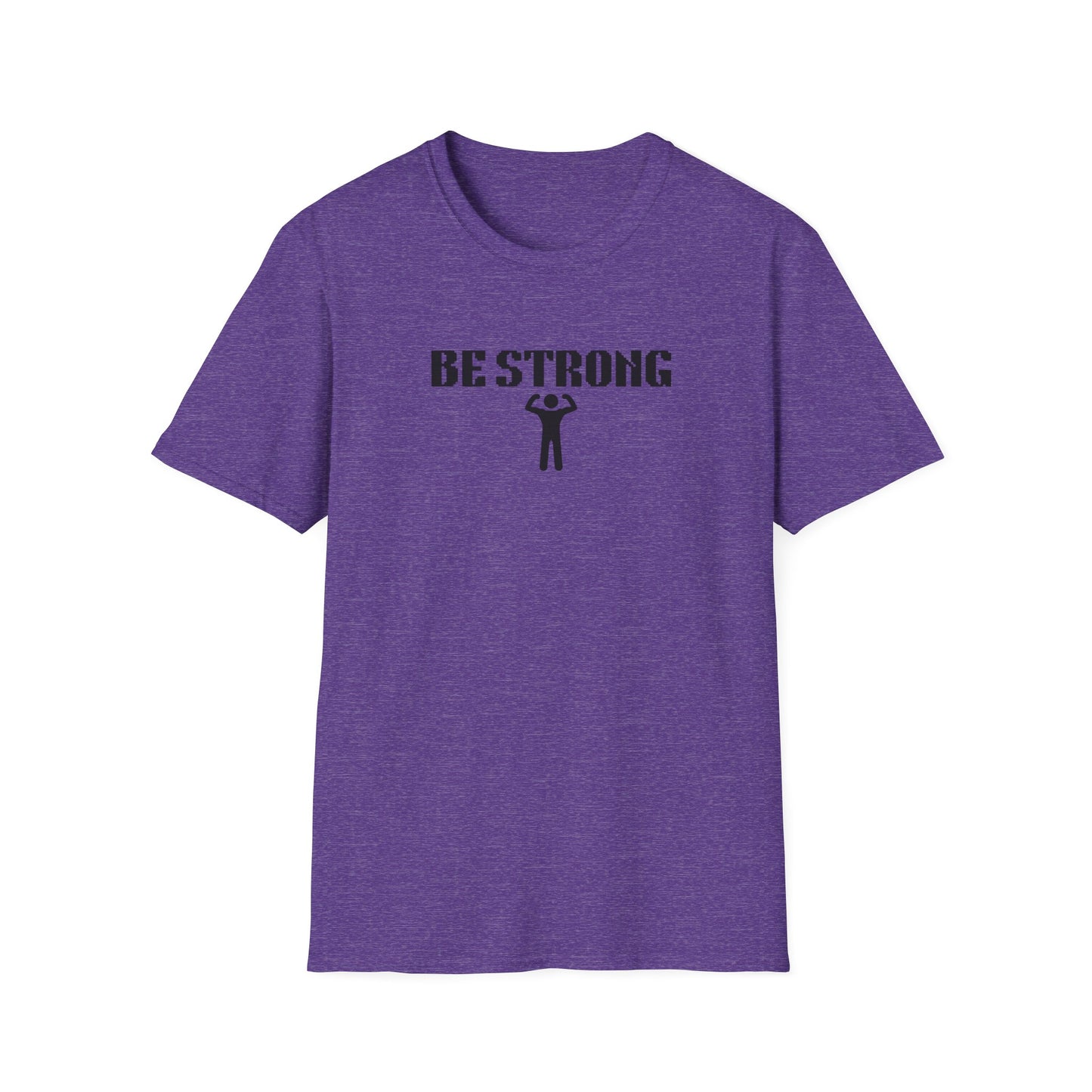 Be Strong Daily Be Tees Unisex Softstyle T-Shirt for Motivation and Comfort