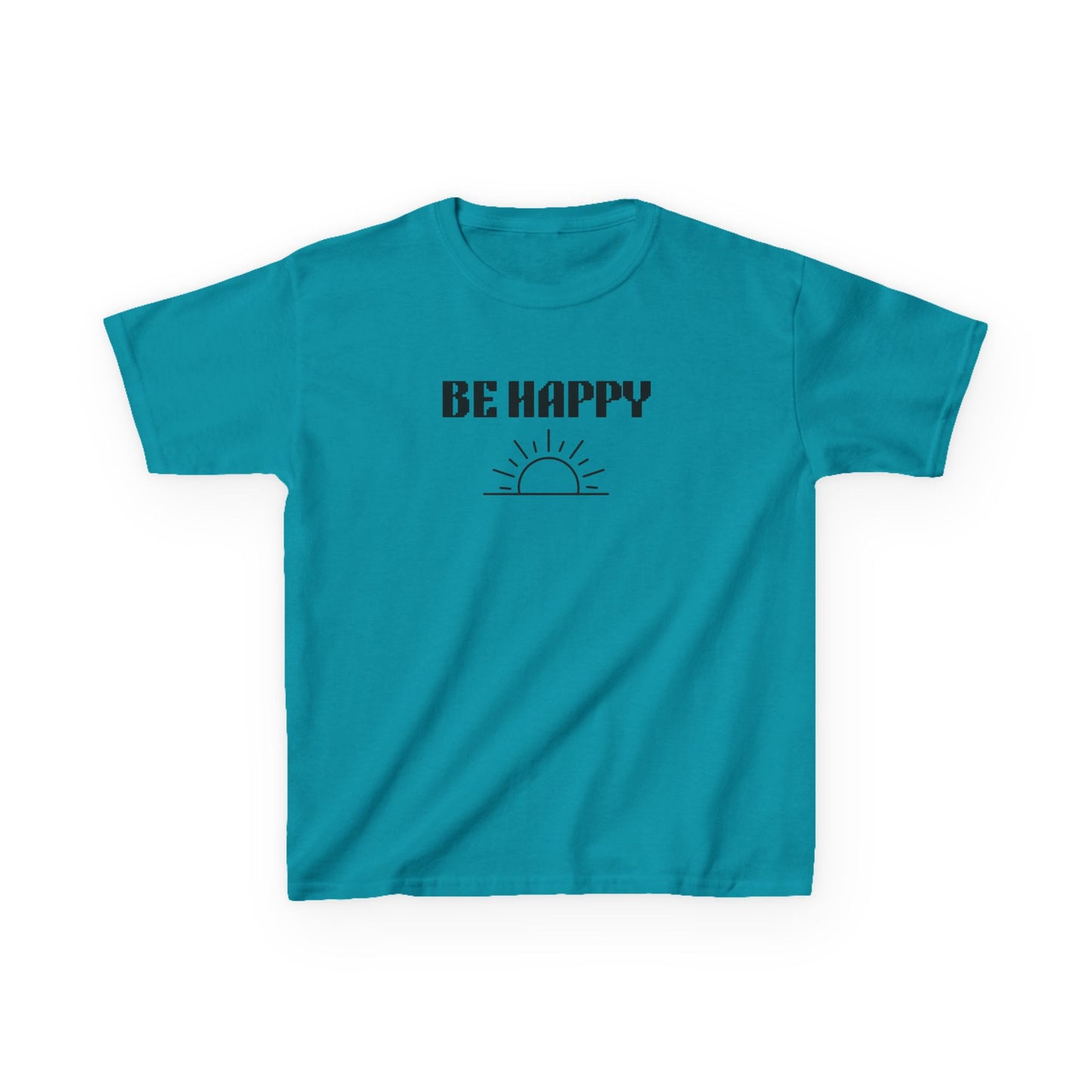 Be Happy Kids Tee - Empowering Confidence Building Inspirational Wear