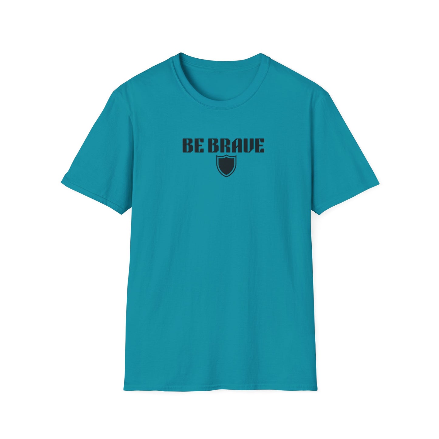 Be Brave Daily Be Tees Unisex Softstyle T-Shirt for Motivation and Comfort