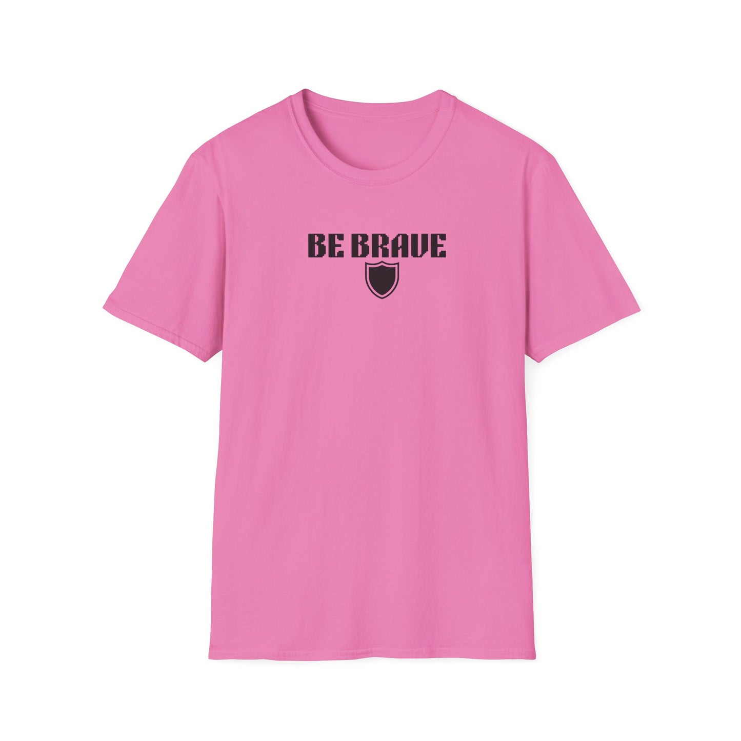 Be Brave Daily Be Tees Unisex Softstyle T-Shirt for Motivation and Comfort