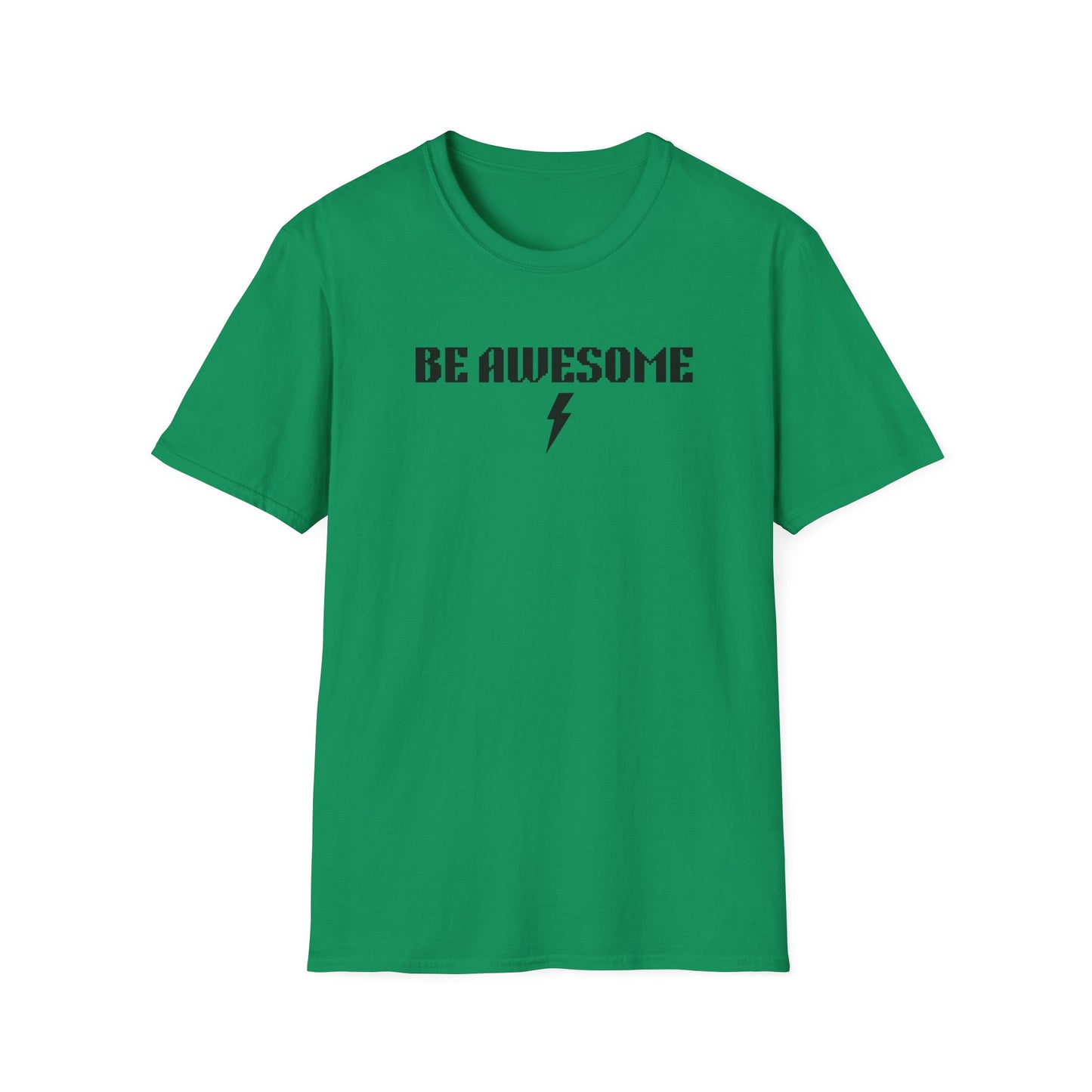 Be Awesome Daily Be Tees Unisex Softstyle T-Shirt for Motivation and Comfort