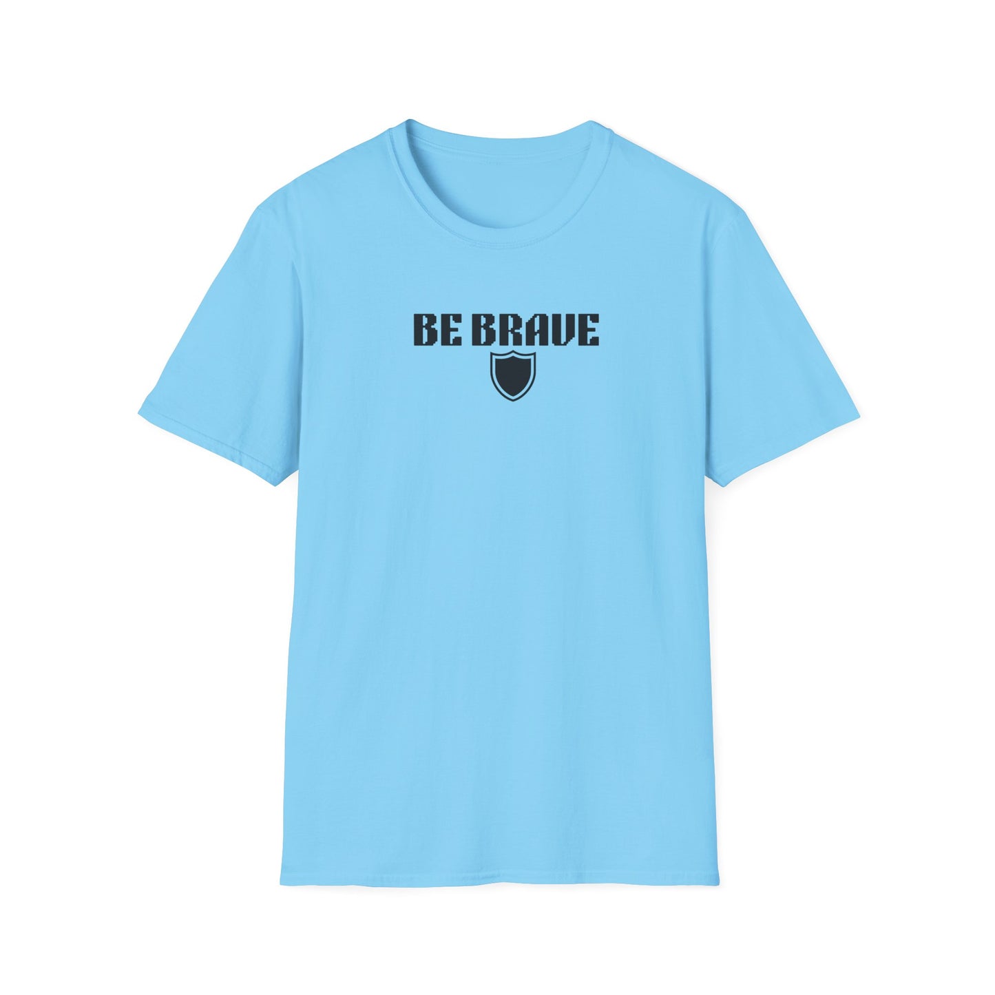 Be Brave Daily Be Tees Unisex Softstyle T-Shirt for Motivation and Comfort