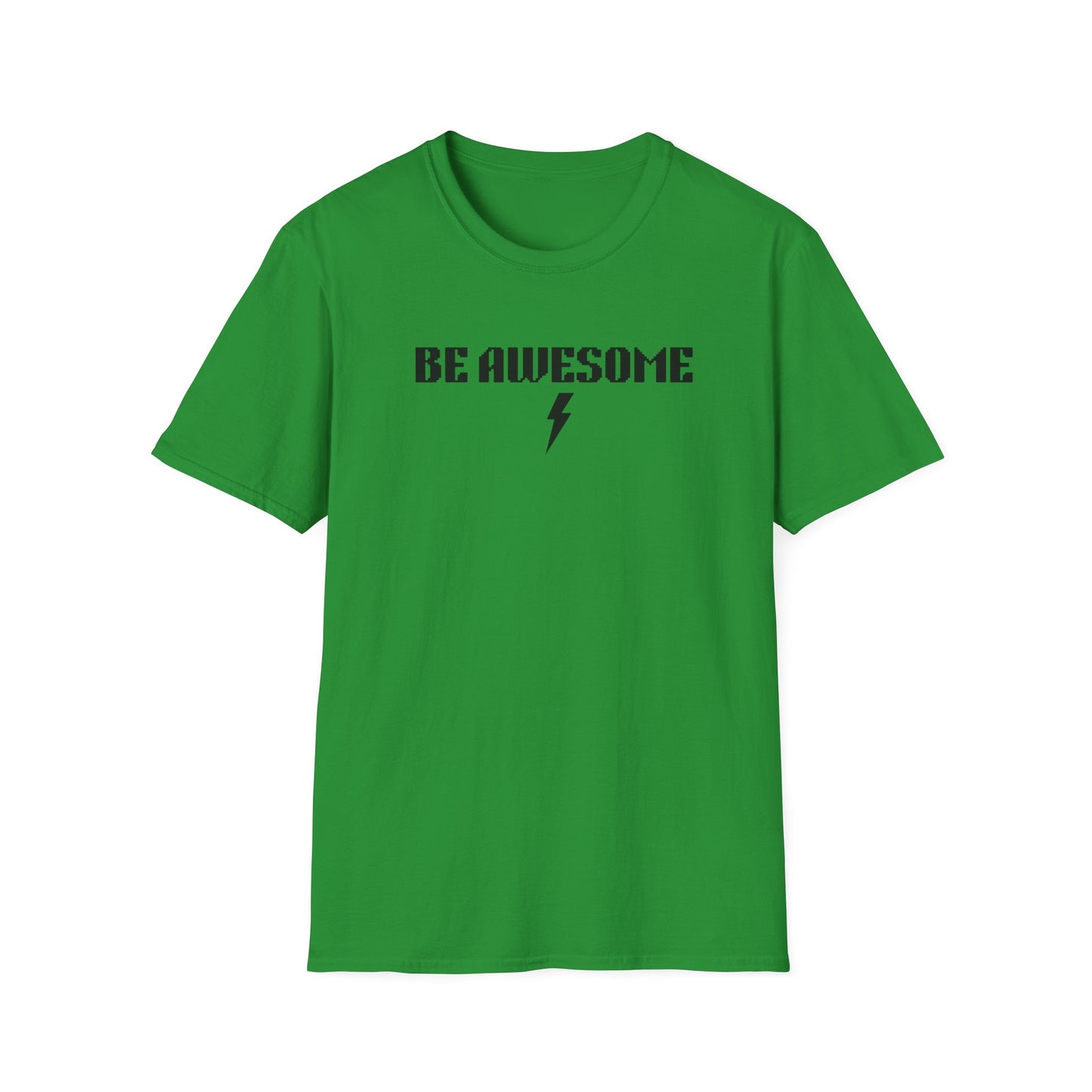 Be Awesome Daily Be Tees Unisex Softstyle T-Shirt for Motivation and Comfort