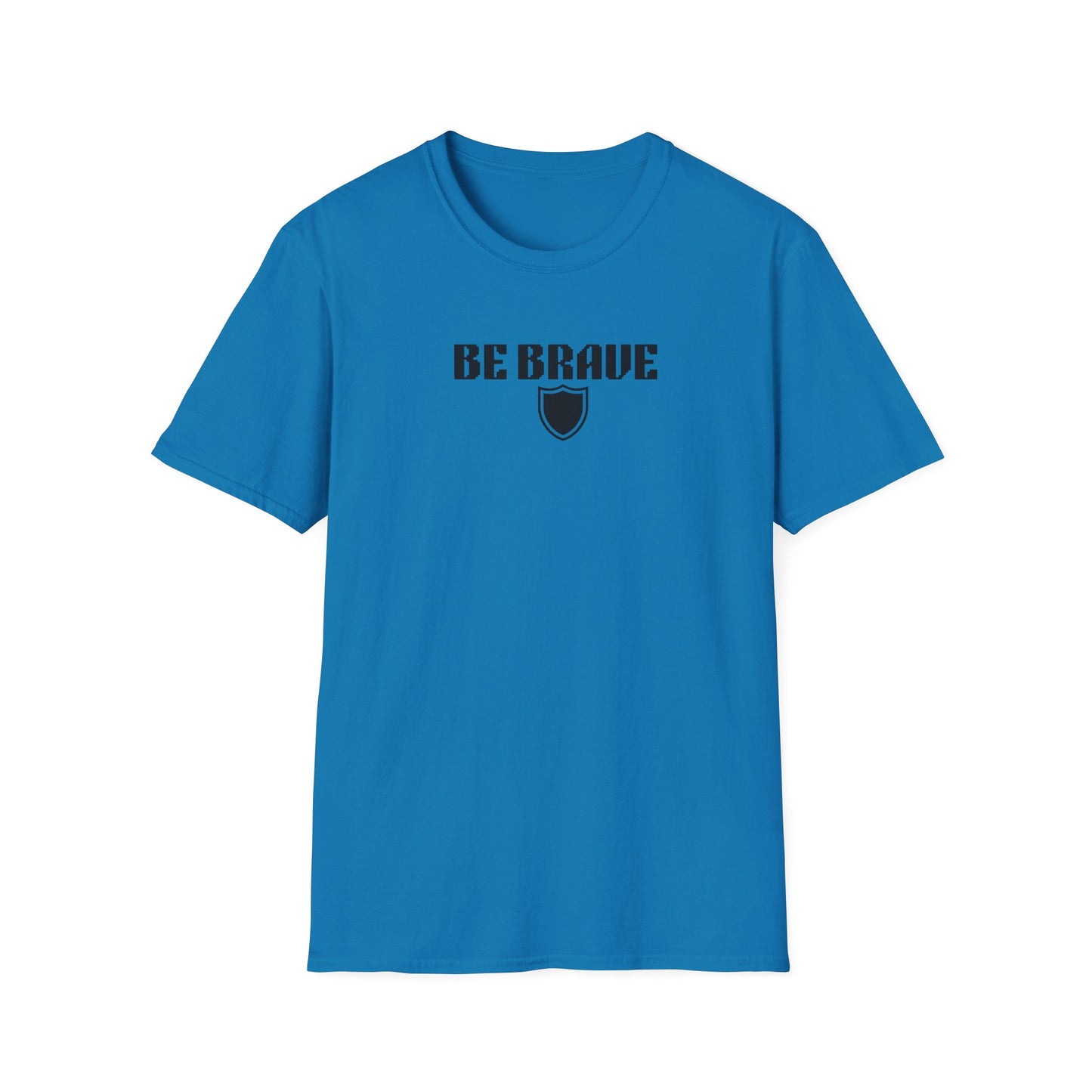 Be Brave Daily Be Tees Unisex Softstyle T-Shirt for Motivation and Comfort