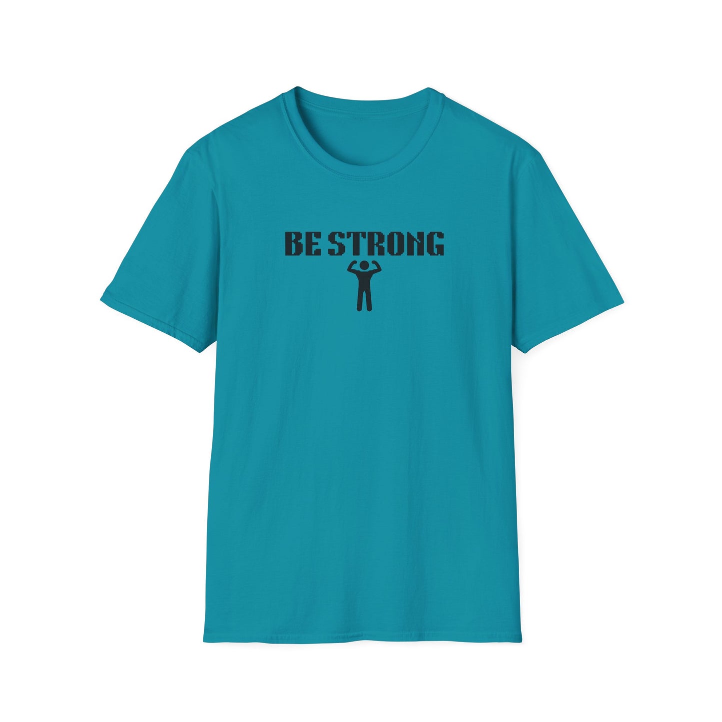 Be Strong Daily Be Tees Unisex Softstyle T-Shirt for Motivation and Comfort