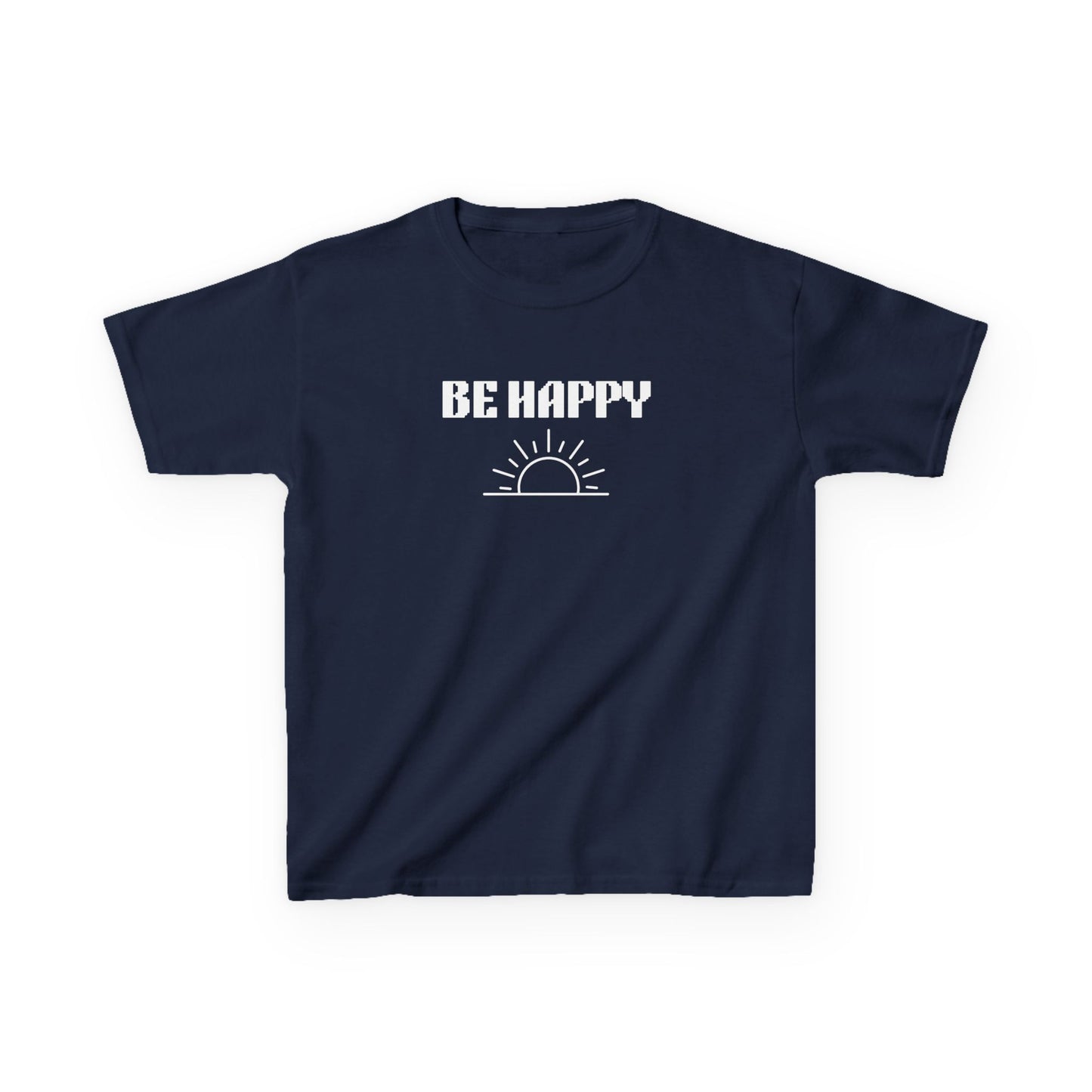 Be Happy Kids Tee - Empowering Confidence Building Inspirational Wear