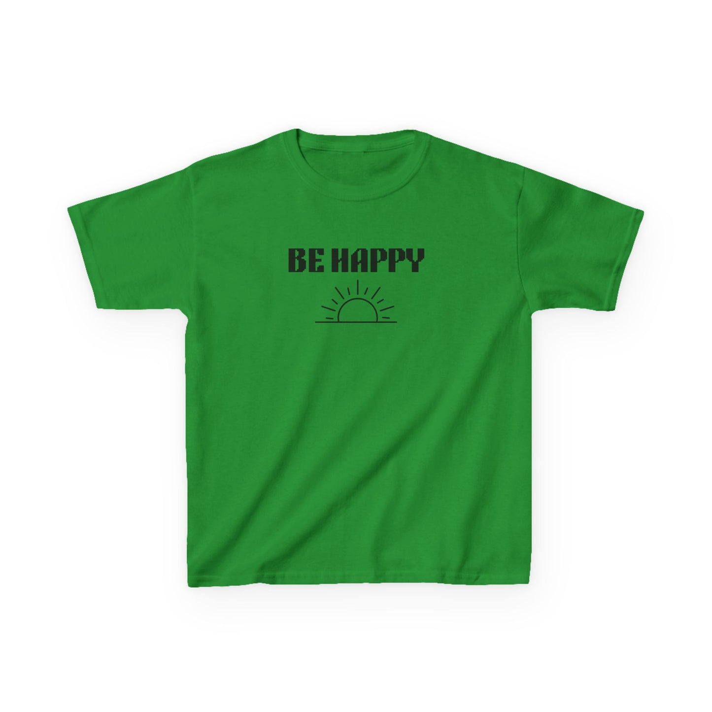 Be Happy Kids Tee - Empowering Confidence Building Inspirational Wear