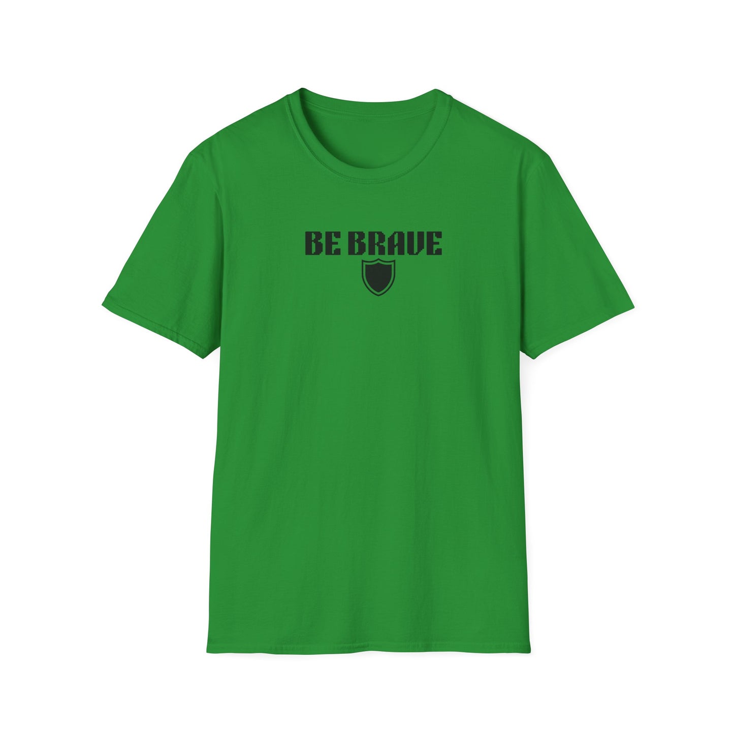 Be Brave Daily Be Tees Unisex Softstyle T-Shirt for Motivation and Comfort