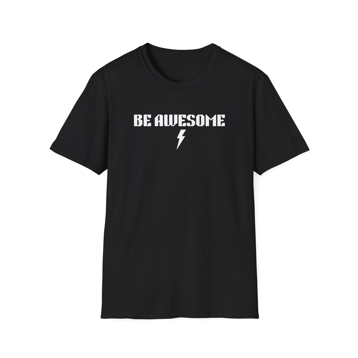Be Awesome Daily Be Tees Unisex Softstyle T-Shirt for Motivation and Comfort