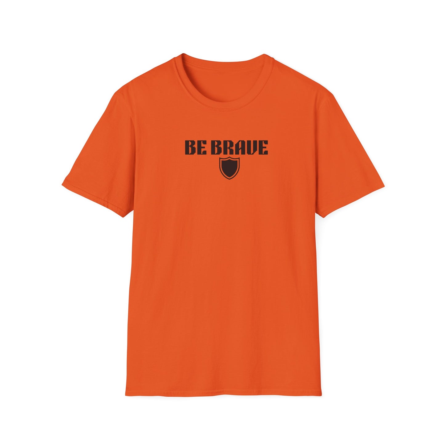Be Brave Daily Be Tees Unisex Softstyle T-Shirt for Motivation and Comfort