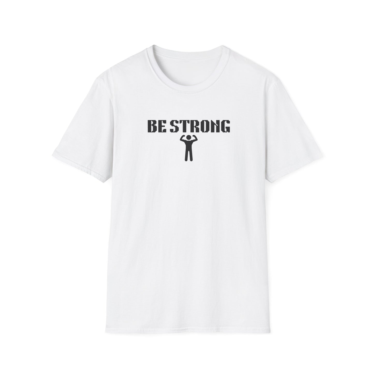 Be Strong Daily Be Tees Unisex Softstyle T-Shirt for Motivation and Comfort