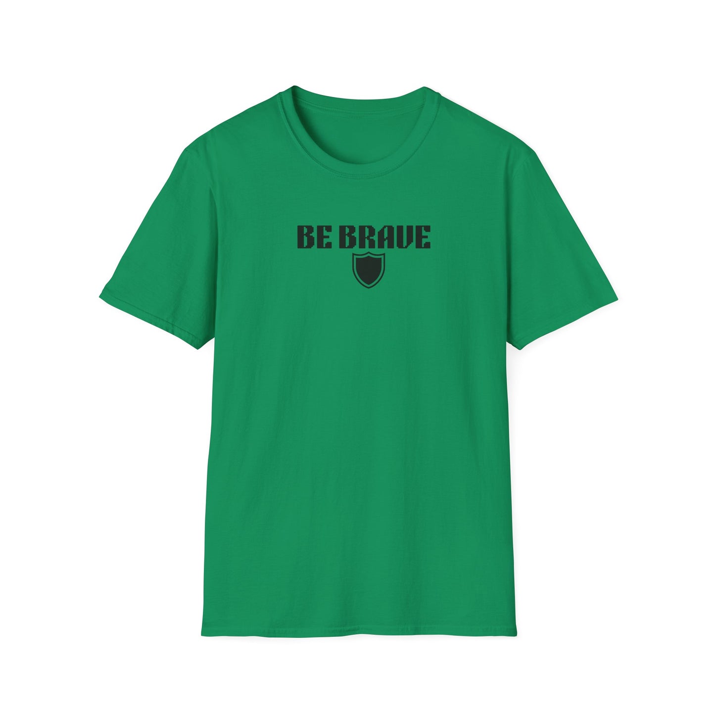 Be Brave Daily Be Tees Unisex Softstyle T-Shirt for Motivation and Comfort