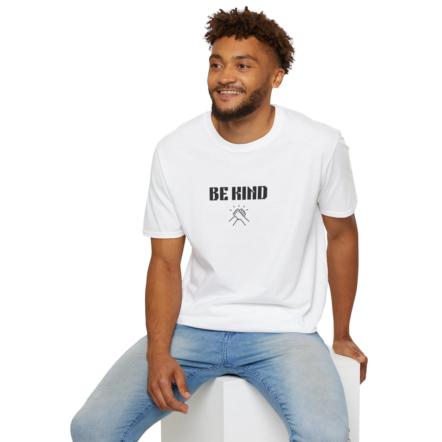 Be Kind Daily Be Tees Unisex Softstyle T-Shirt for Motivation and Comfort