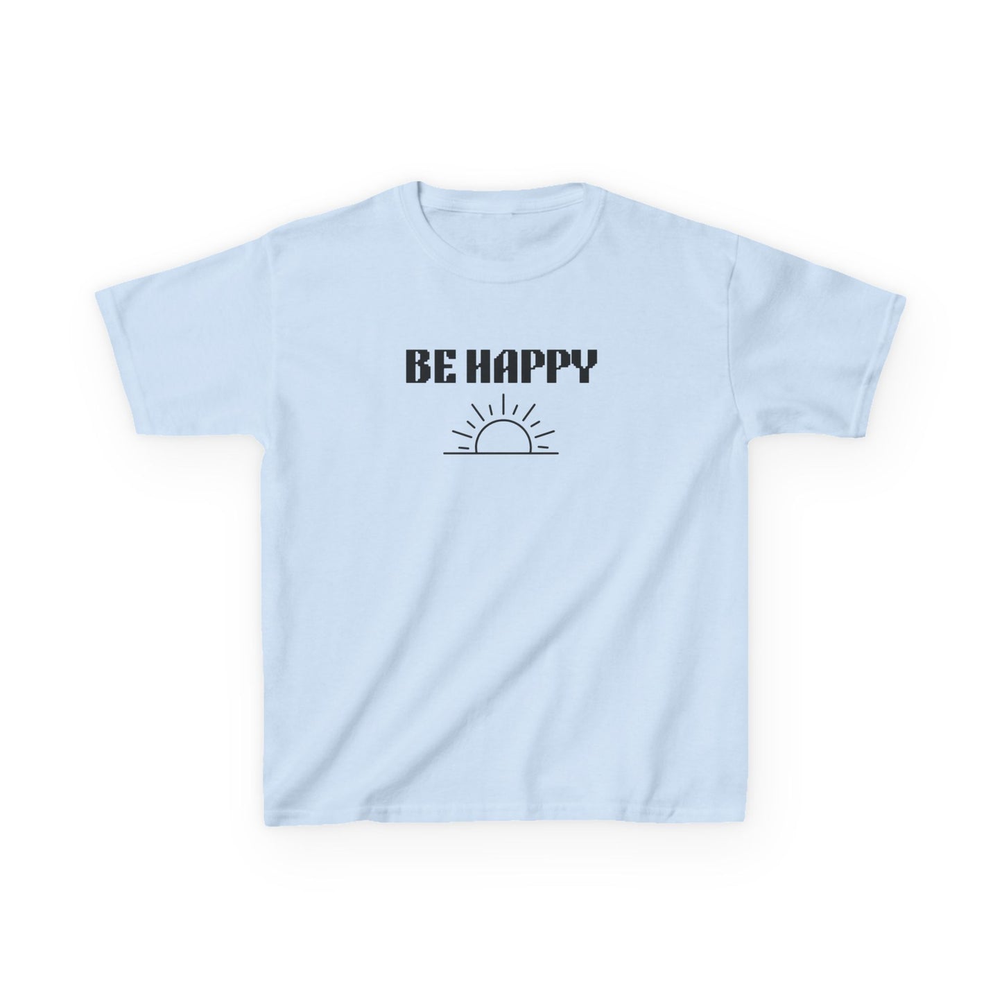 Be Happy Kids Tee - Empowering Confidence Building Inspirational Wear