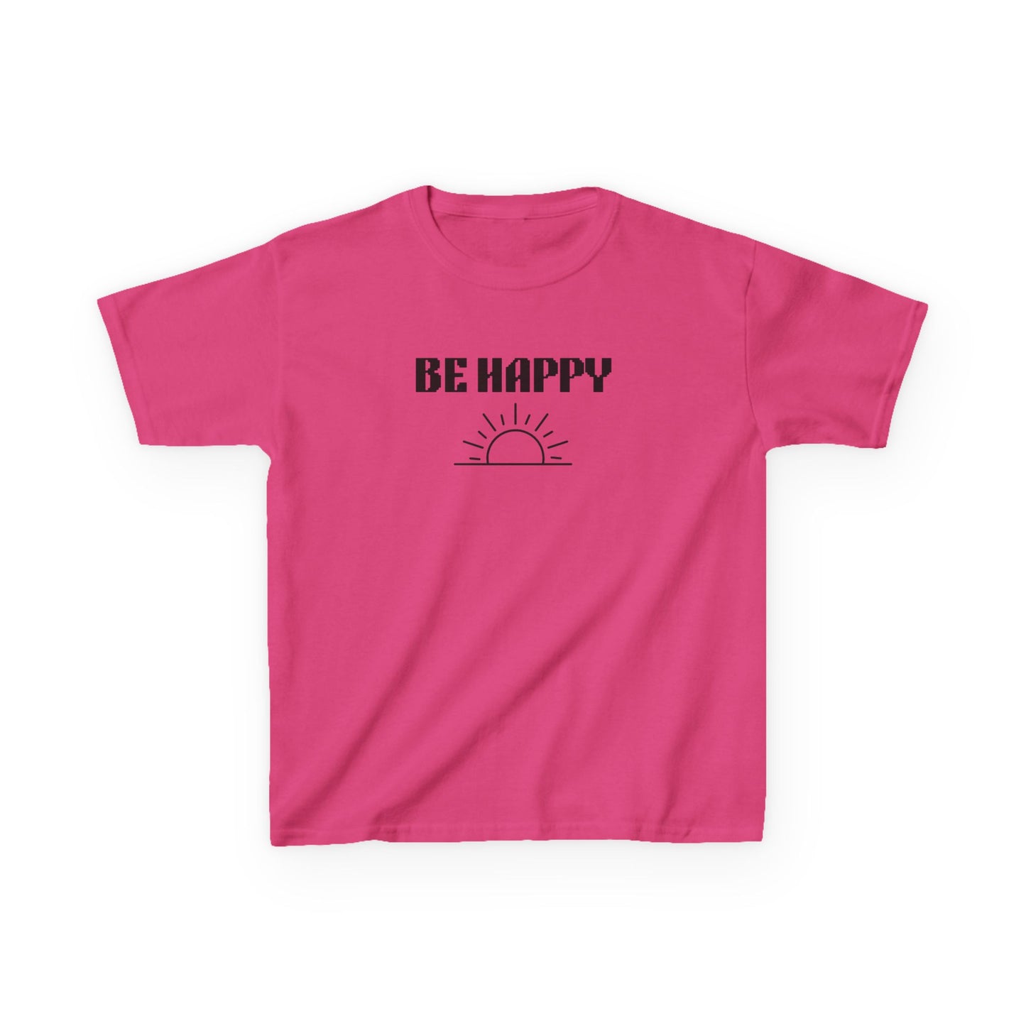 Be Happy Kids Tee - Empowering Confidence Building Inspirational Wear