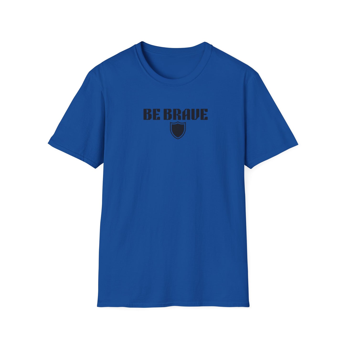 Be Brave Daily Be Tees Unisex Softstyle T-Shirt for Motivation and Comfort