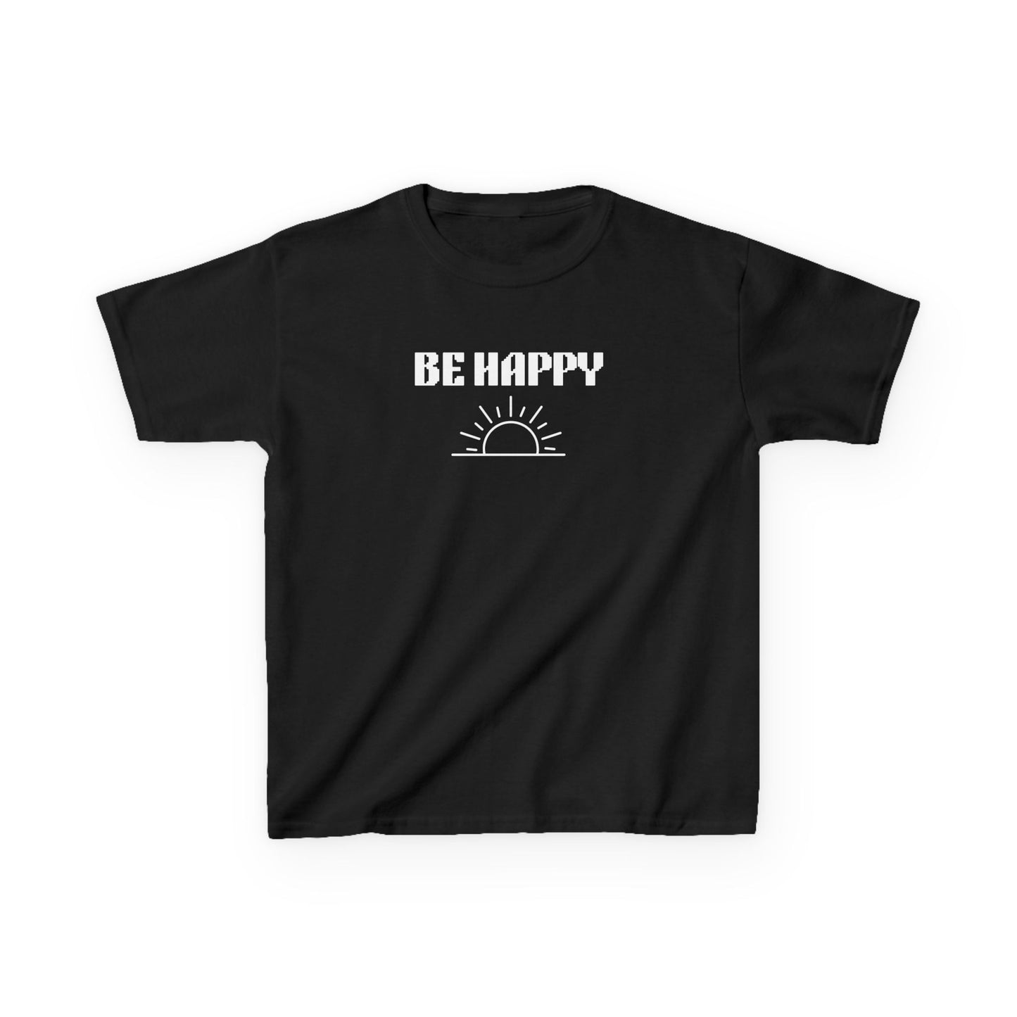 Be Happy Kids Tee - Empowering Confidence Building Inspirational Wear