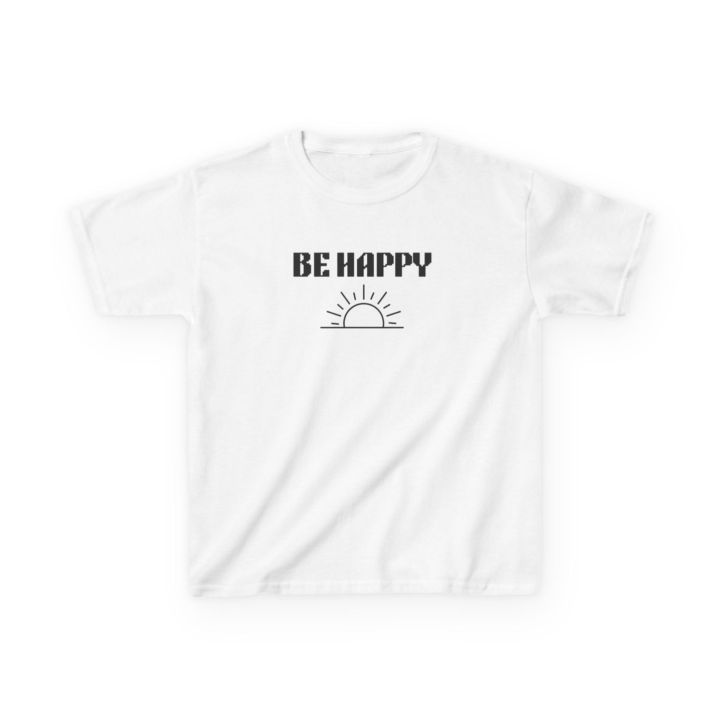 Be Happy Kids Tee - Empowering Confidence Building Inspirational Wear